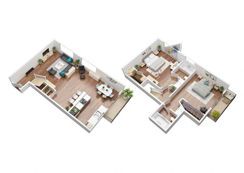 2 Bedroom Townhouse Crenshaw Townhouses